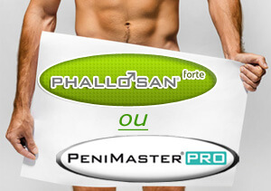 PeniMaster Pro contre Phallosan forte