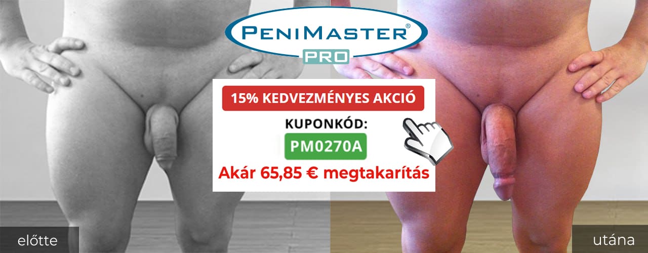 PeniMaster Pro előtt utána eredmények és képek