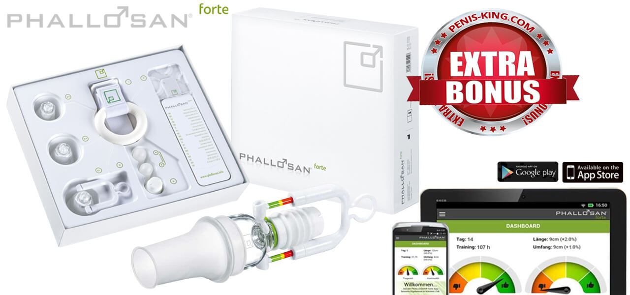 Phallosan forte Therapie Training mit App