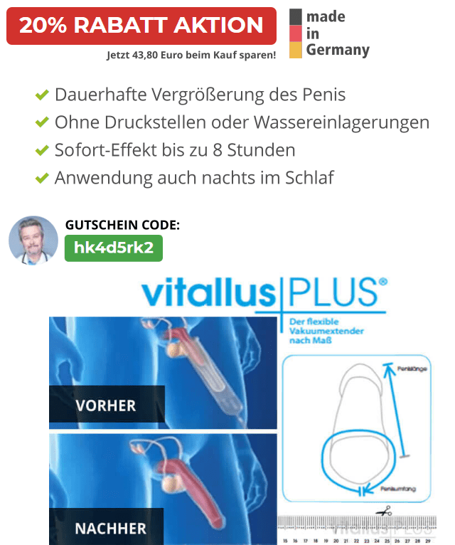 VitallusPLUS Penispumpe