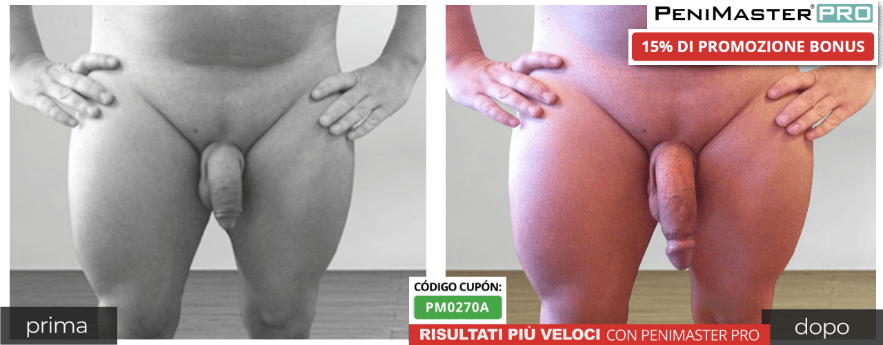 PeniMaster Pro prima dopo le immagini
