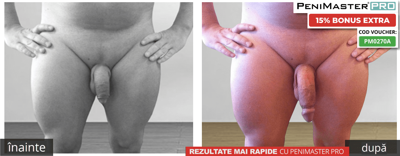 PeniMaster Pro înainte și după poze