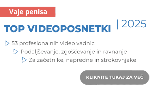 Videoposnetki za vadbo penisa